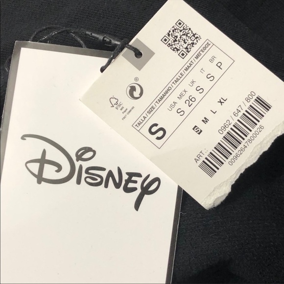 Zara Disney Mickey Mouse pullover hoodie, small - Picture 4 of 8